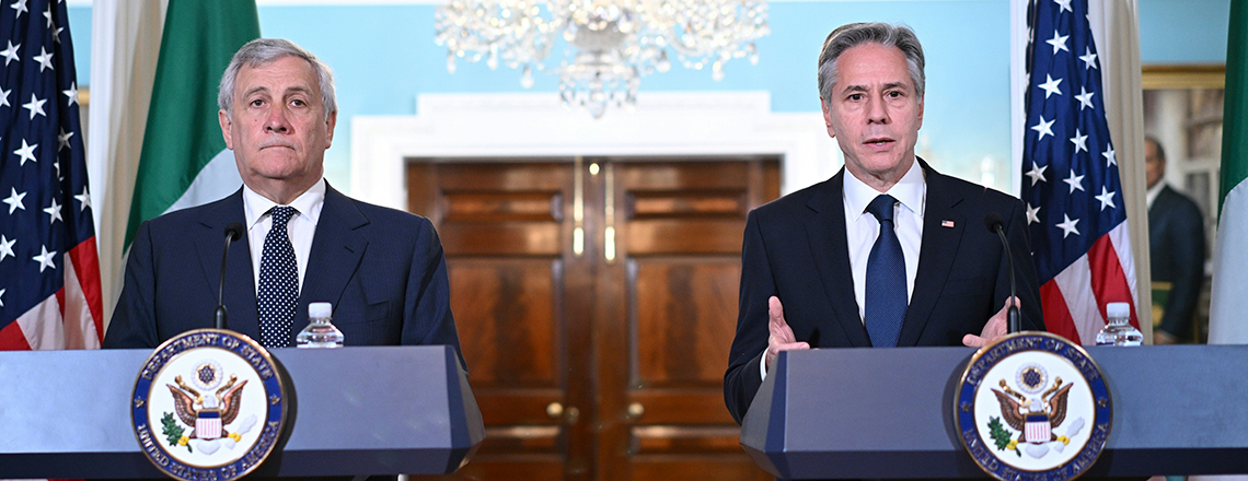 Secretary Blinken’s Call with Italian Foreign Minister Tajani